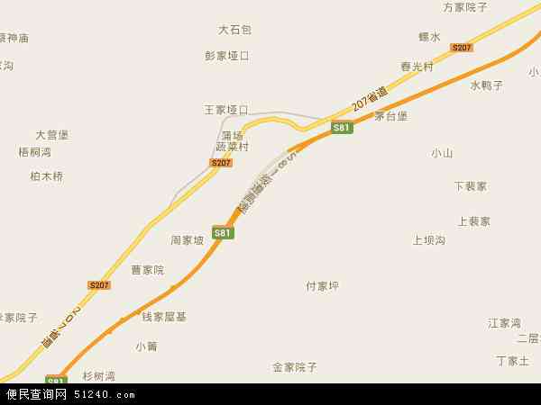 中国 贵州省 遵义市 绥阳县 蒲场镇 蒲场镇卫星地图 本站收录有:2021