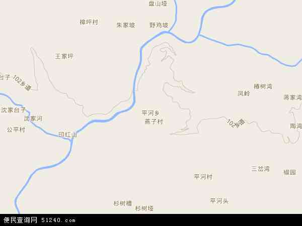 平河乡地图 - 平河乡电子地图 - 平河乡高清地图 - 2024年平河乡地图