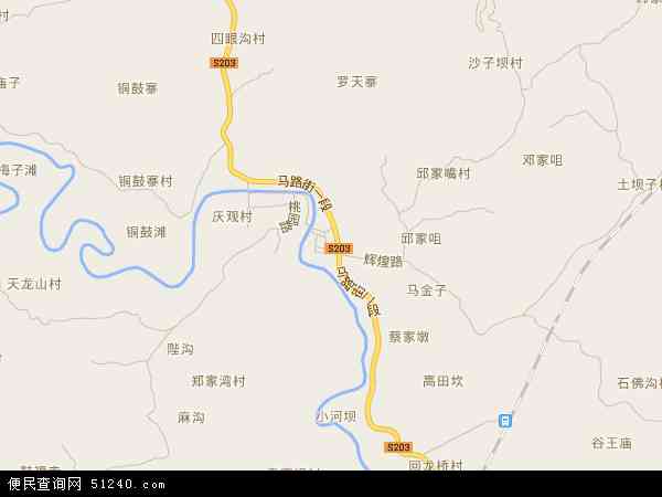 庆华镇地图 - 庆华镇电子地图 - 庆华镇高清地图 - 2024年庆华镇地图