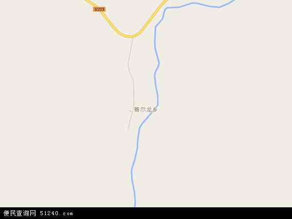 赛尔龙乡地图 - 赛尔龙乡电子地图 - 赛尔龙乡高清地图 - 2024年赛尔龙乡地图