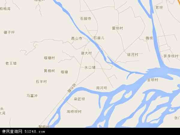 水口镇地图 - 水口镇电子地图 - 水口镇高清地图 - 2024年水口镇地图