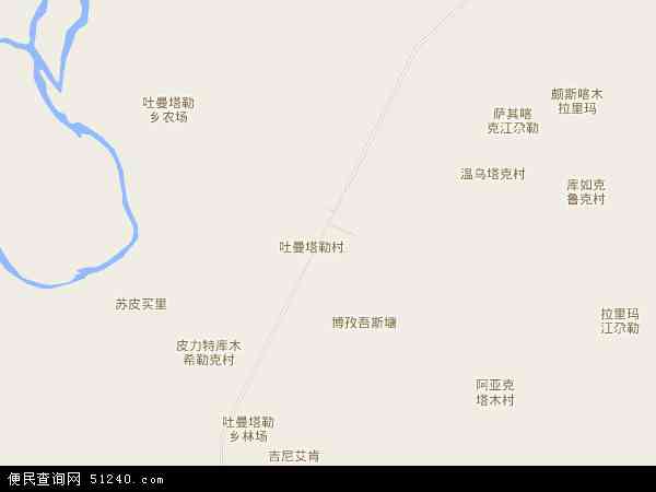 吐曼塔勒乡地图 - 吐曼塔勒乡电子地图 - 吐曼塔勒乡高清地图 - 2024年吐曼塔勒乡地图