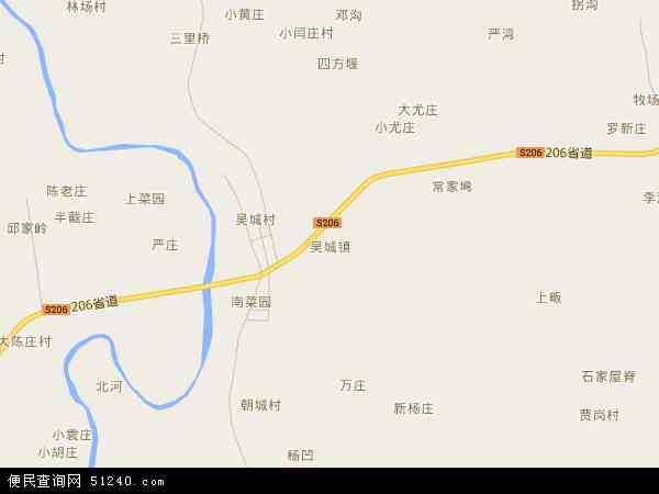 吴城镇地图 吴城镇电子地图 吴城镇高清地图 2021年吴城镇地图