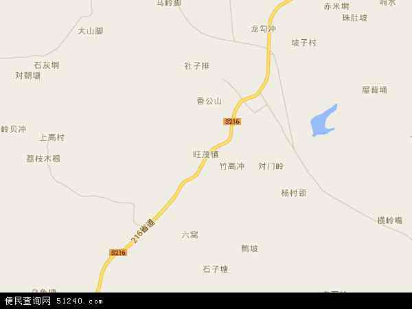 旺茂镇地图 - 旺茂镇电子地图 - 旺茂镇高清地图 - 2024年旺茂镇地图