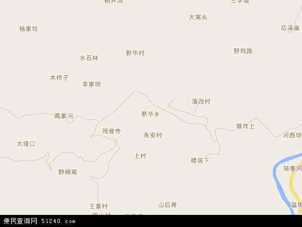 新华乡地图 - 新华乡电子地图 - 新华乡高清地图 - 2024年新华乡地图