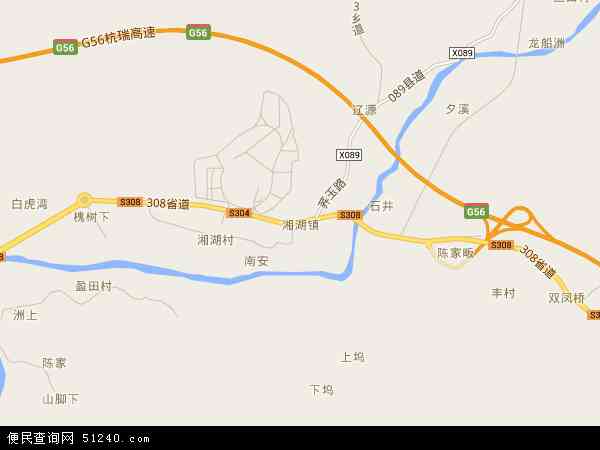 湘湖镇地图 - 湘湖镇电子地图 - 湘湖镇高清地图 - 2024年湘湖镇地图