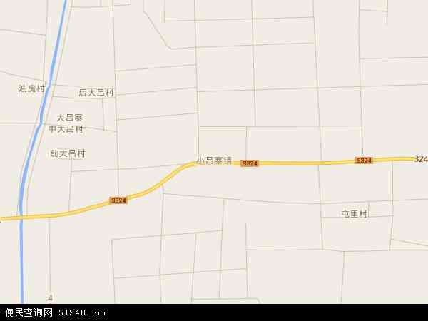 小吕寨镇地图 - 小吕寨镇电子地图 - 小吕寨镇高清地图 - 2024年小吕寨镇地图