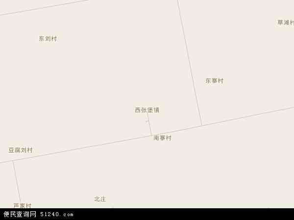 西张堡镇地图 - 西张堡镇电子地图 - 西张堡镇高清地图 - 2024年西张堡镇地图
