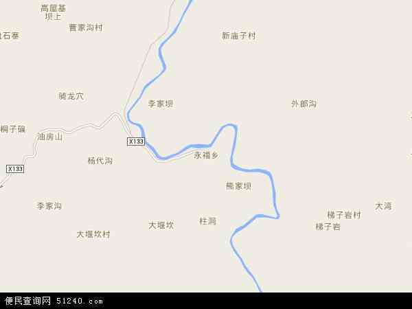 永福乡地图 - 永福乡电子地图 - 永福乡高清地图 - 2024年永福乡地图
