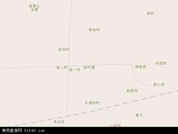 赵村镇地图 - 赵村镇电子地图 - 赵村镇高清地图 - 2024年赵村镇地图
