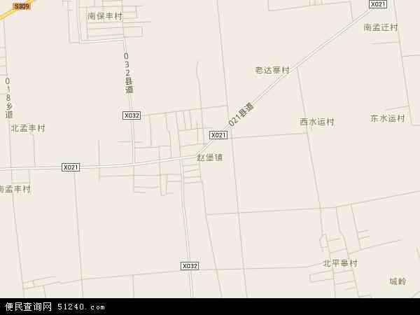 赵堡镇地图 - 赵堡镇电子地图 - 赵堡镇高清地图 - 2024年赵堡镇地图