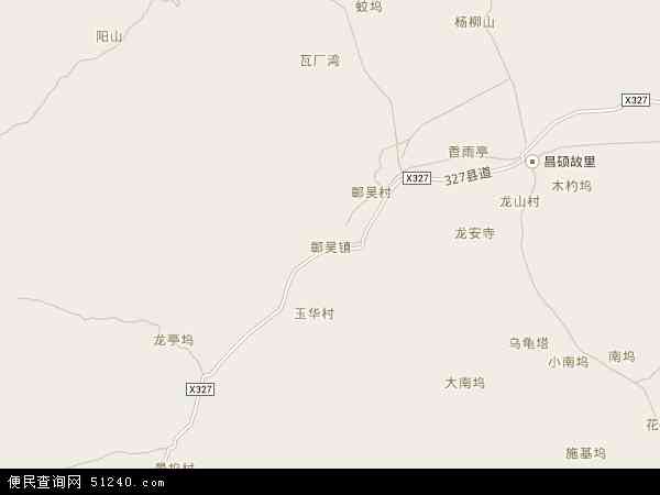 鄣吴镇地图 - 鄣吴镇电子地图 - 鄣吴镇高清地图 - 2024年鄣吴镇地图