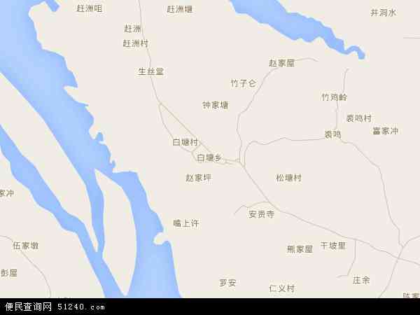 白塘乡地图 - 白塘乡电子地图 - 白塘乡高清地图 - 2024年白塘乡地图