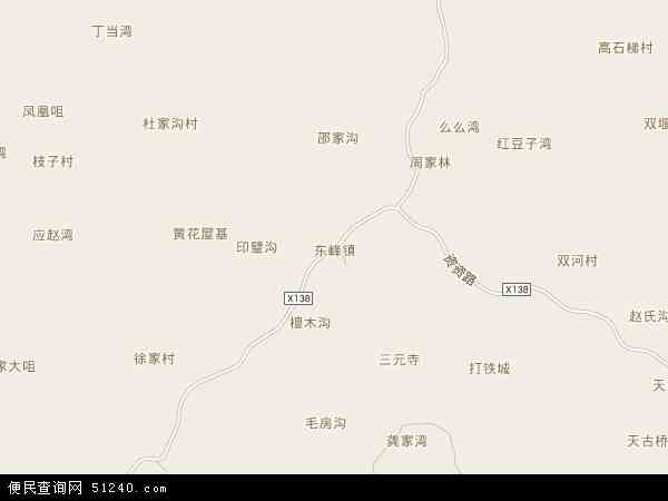 东峰镇地图 - 东峰镇电子地图 - 东峰镇高清地图 - 2024年东峰镇地图