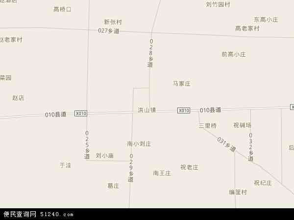 洪山镇地图 - 洪山镇电子地图 - 洪山镇高清地图 - 2024年洪山镇地图