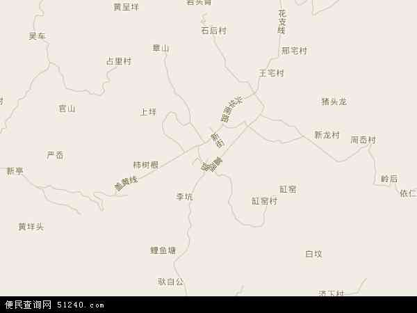 黄坦镇地图 - 黄坦镇电子地图 - 黄坦镇高清地图 - 2024年黄坦镇地图