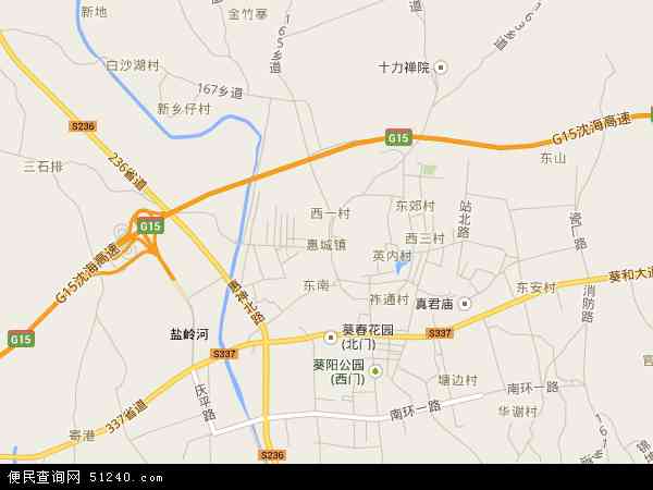 惠城镇地图 - 惠城镇电子地图 - 惠城镇高清地图 - 2024年惠城镇地图
