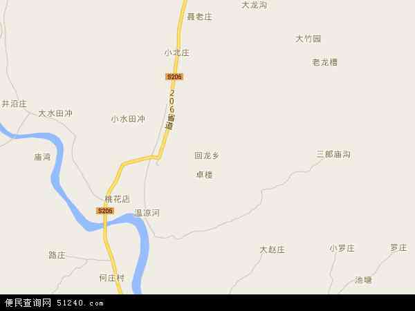 回龙乡地图 - 回龙乡电子地图 - 回龙乡高清地图 - 2024年回龙乡地图