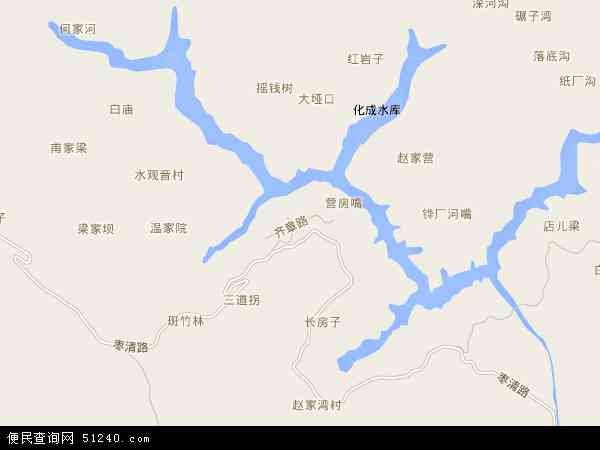 化成镇地图 - 化成镇电子地图 - 化成镇高清地图 - 2024年化成镇地图