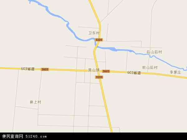 灵山镇地图 - 灵山镇电子地图 - 灵山镇高清地图 - 2024年灵山镇地图