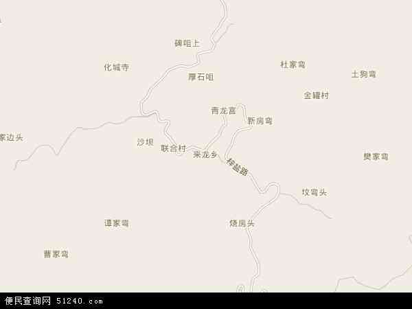来龙乡地图 - 来龙乡电子地图 - 来龙乡高清地图 - 2024年来龙乡地图
