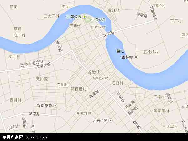 龙港镇地图 - 龙港镇电子地图 - 龙港镇高清地图 - 2024年龙港镇地图