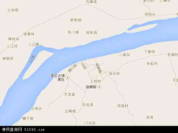 李庄镇地图 - 李庄镇电子地图 - 李庄镇高清地图 - 2024年李庄镇地图