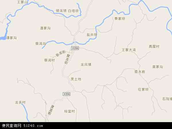 龙凤镇地图 - 龙凤镇电子地图 - 龙凤镇高清地图 - 2024年龙凤镇地图