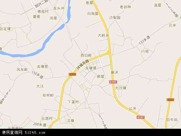 龙塘镇地图 - 龙塘镇电子地图 - 龙塘镇高清地图 - 2024年龙塘镇地图