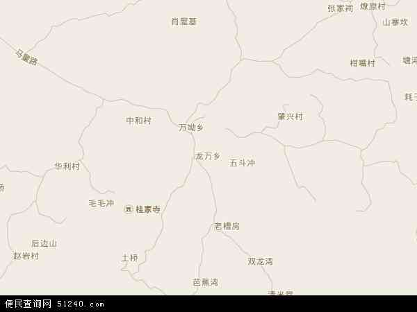 龙万乡地图 - 龙万乡电子地图 - 龙万乡高清地图 - 2024年龙万乡地图