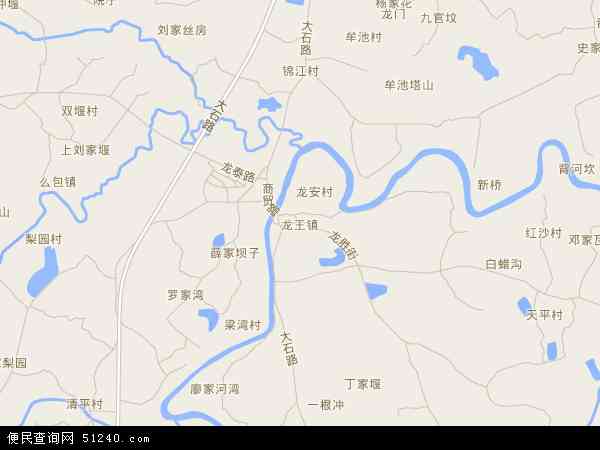 龙王镇地图 - 龙王镇电子地图 - 龙王镇高清地图 - 2024年龙王镇地图