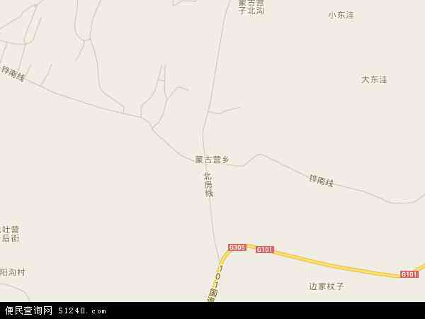 蒙古营乡地图 - 蒙古营乡电子地图 - 蒙古营乡高清地图 - 2024年蒙古营乡地图