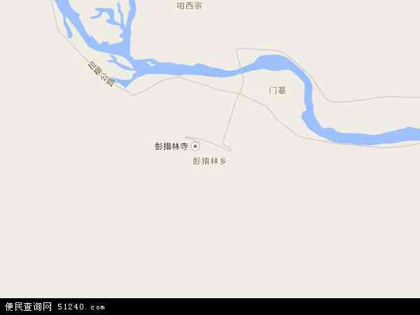 彭措林乡地图 - 彭措林乡电子地图 - 彭措林乡高清地图 - 2024年彭措林乡地图