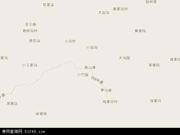 青山镇地图 - 青山镇电子地图 - 青山镇高清地图 - 2024年青山镇地图