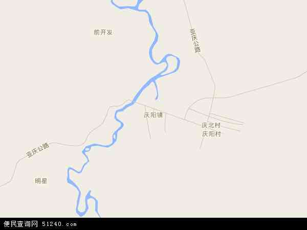庆阳镇地图 - 庆阳镇电子地图 - 庆阳镇高清地图 - 2024年庆阳镇地图