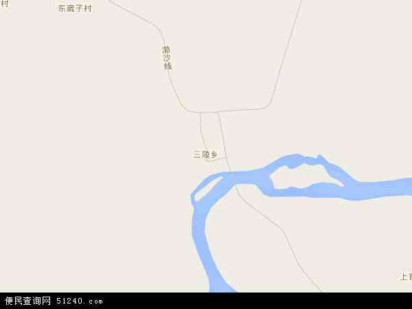 三陵乡地图 - 三陵乡电子地图 - 三陵乡高清地图 - 2024年三陵乡地图