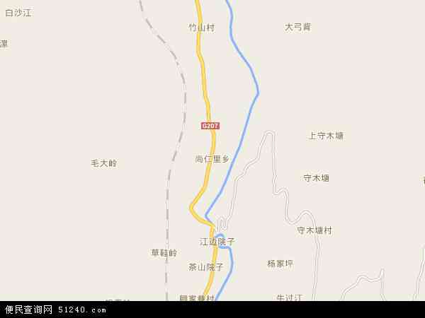 尚仁里乡地图 - 尚仁里乡电子地图 - 尚仁里乡高清地图 - 2024年尚仁里乡地图