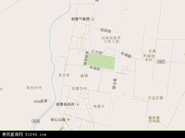鄯善镇地图 - 鄯善镇电子地图 - 鄯善镇高清地图 - 2024年鄯善镇地图
