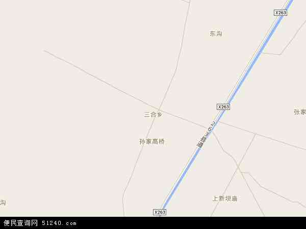 三合乡地图 - 三合乡电子地图 - 三合乡高清地图 - 2024年三合乡地图