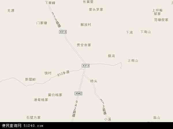 王桥镇地图 - 王桥镇电子地图 - 王桥镇高清地图 - 2024年王桥镇地图