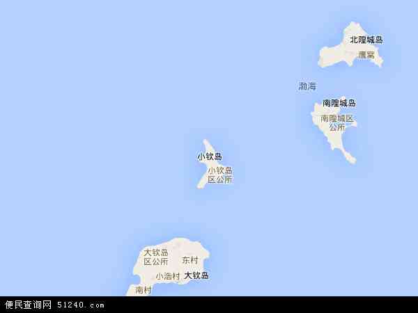 小钦岛乡地图 - 小钦岛乡电子地图 - 小钦岛乡高清地图 - 2024年小钦岛乡地图