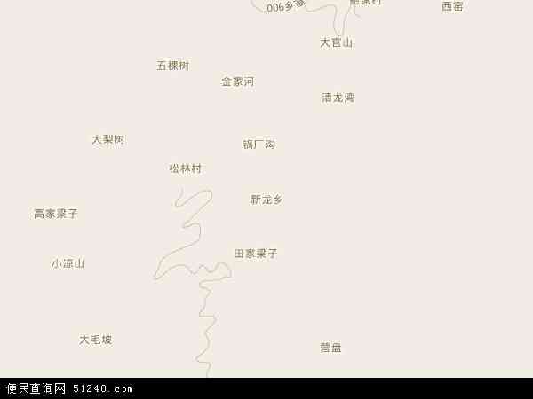 新龙乡地图 - 新龙乡电子地图 - 新龙乡高清地图 - 2024年新龙乡地图