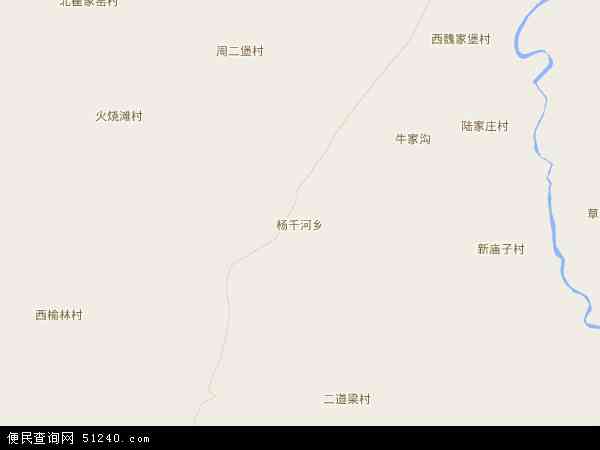杨千河乡地图 - 杨千河乡电子地图 - 杨千河乡高清地图 - 2024年杨千河乡地图