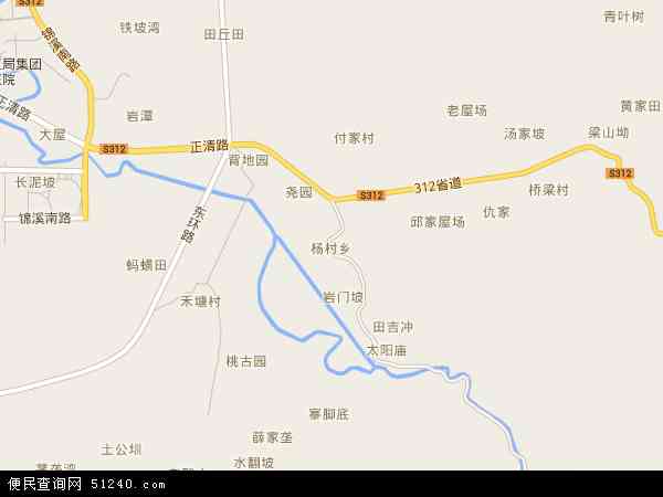 杨村乡地图 - 杨村乡电子地图 - 杨村乡高清地图 - 2024年杨村乡地图
