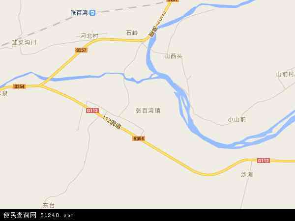 张百湾镇地图 - 张百湾镇电子地图 - 张百湾镇高清地图 - 2024年张百湾镇地图