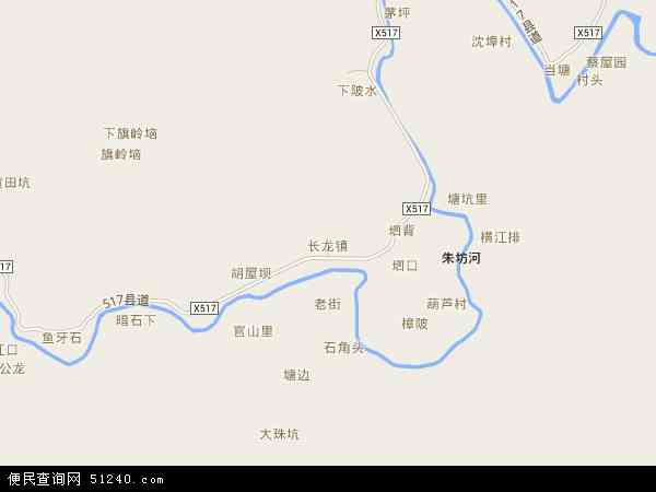 长龙镇地图 - 长龙镇电子地图 - 长龙镇高清地图 - 2024年长龙镇地图