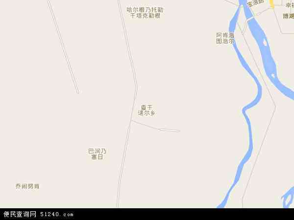 查干诺尔乡地图 - 查干诺尔乡电子地图 - 查干诺尔乡高清地图 - 2024年查干诺尔乡地图