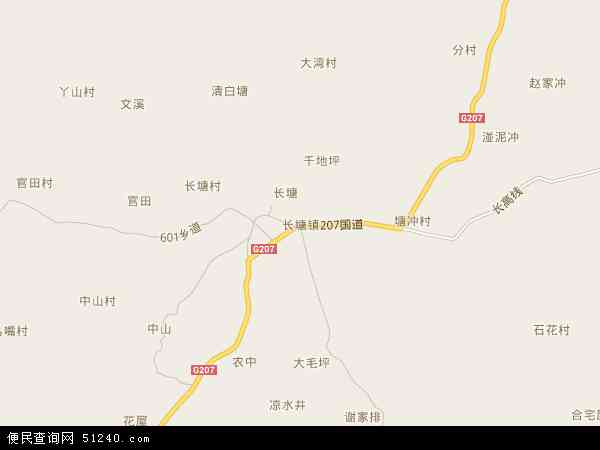 长塘镇地图 - 长塘镇电子地图 - 长塘镇高清地图 - 2024年长塘镇地图