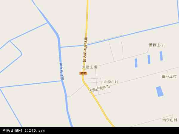 大唐庄镇地图 - 大唐庄镇电子地图 - 大唐庄镇高清地图 - 2024年大唐庄镇地图