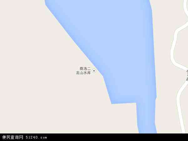 二龙山水库地图 - 二龙山水库电子地图 - 二龙山水库高清地图 - 2024年二龙山水库地图